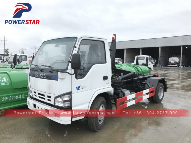 Swing Arm Garbage Truck Isuzu Arm Roll Garbage-Truck for sale