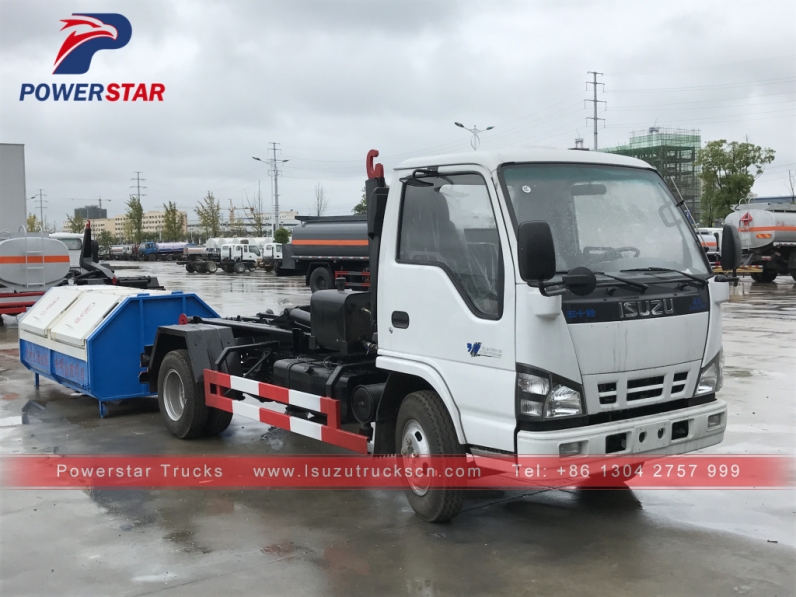 Swing Arm Garbage Truck Isuzu Arm Roll Garbage-Truck for sale