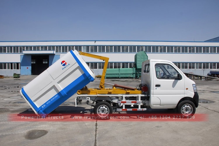 Quality 2Ton Detachable Tank Container Garbage Truck