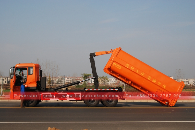20tons Heavy Duty Garbage Truck with Hook Lift