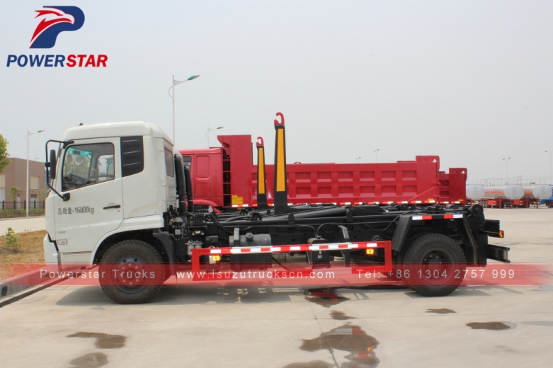 2017 Good Quantity XCMG official 15t Detachable container garbage collector Garbage Truck