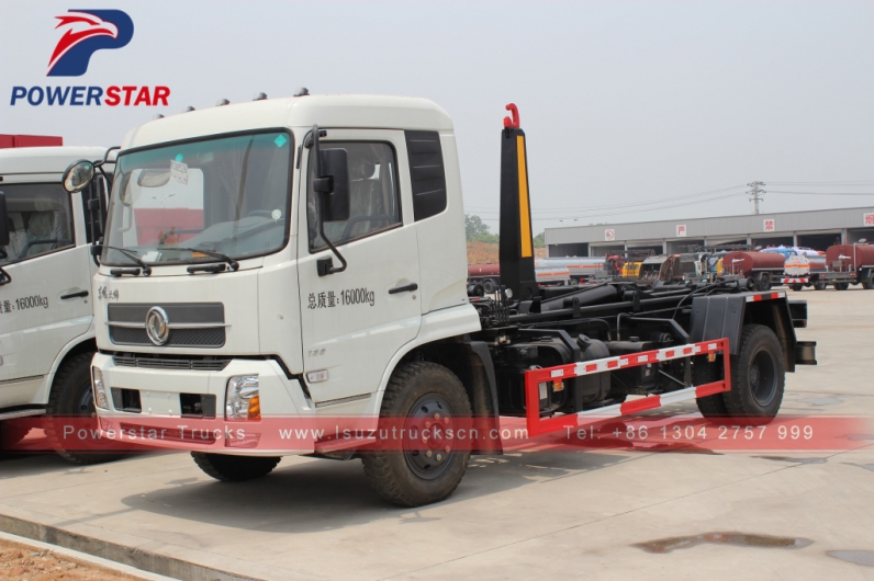 2017 Good Quantity XCMG official 15t Detachable container garbage collector Garbage Truck