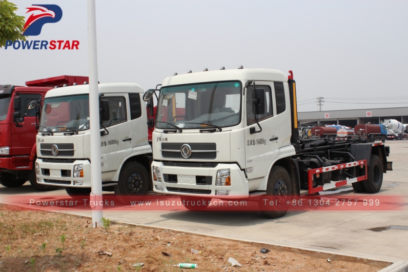 2017 Good Quantity XCMG official 15t Detachable container garbage collector Garbage Truck