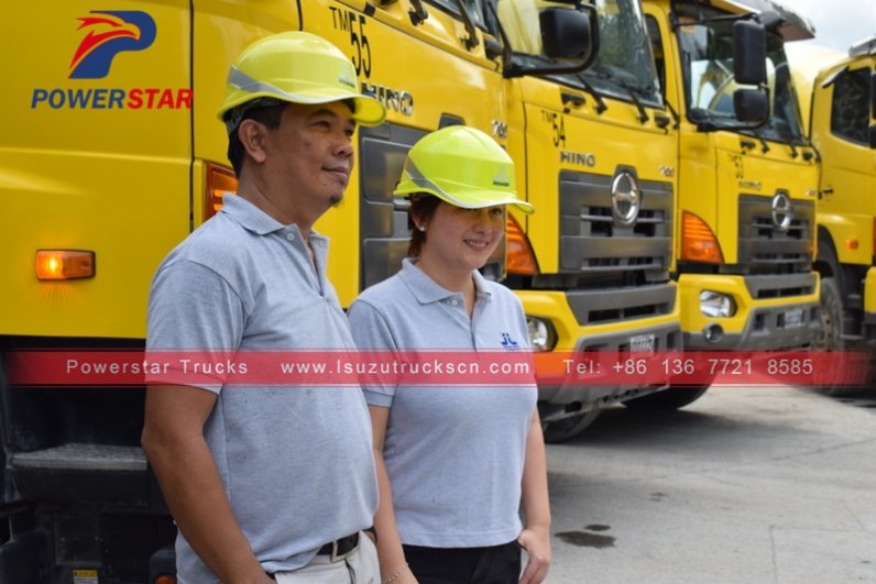 HINO agitator tank Different size concrete mixer truck for sale