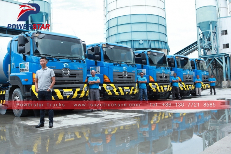 Original Japan Hino 700 Tranist Mixer Truck For Sale