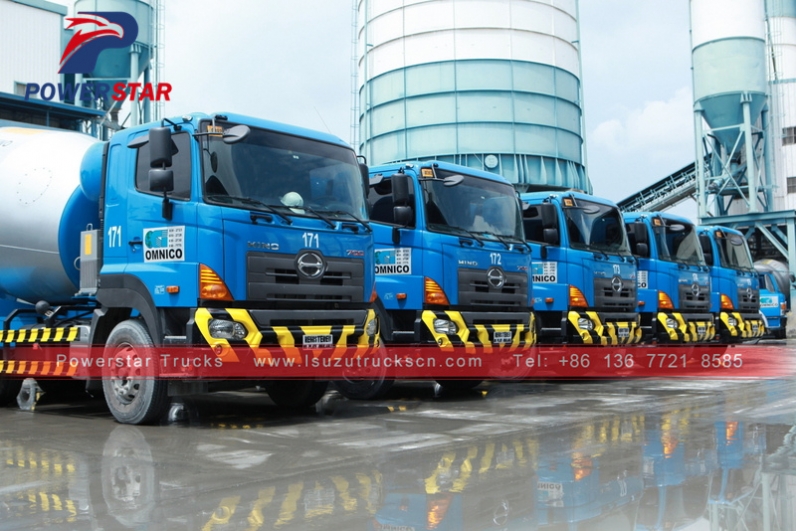 Original Japan Hino 700 Tranist Mixer Truck For Sale
