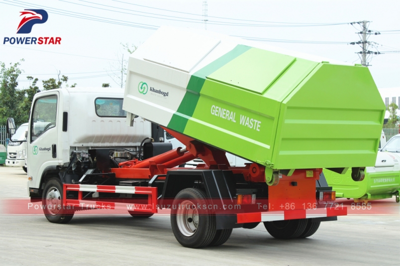 Mongolia Arm-Roll Refuse Truck Isuzu for sale
