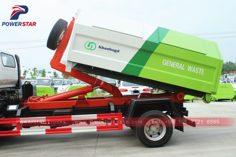 Mongolia Arm-Roll Refuse Truck Isuzu for sale