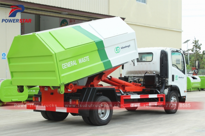 Mongolia Arm-Roll Refuse Truck Isuzu for sale