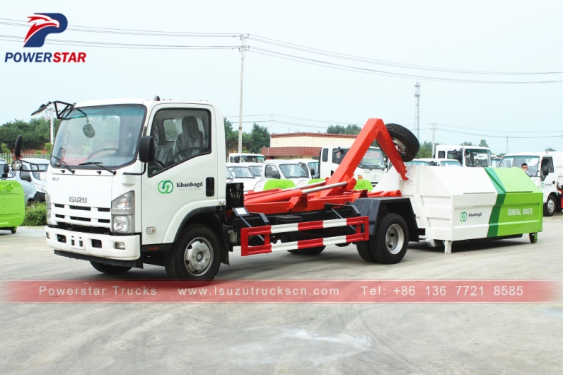 Mongolia Arm-Roll Refuse Truck Isuzu for sale