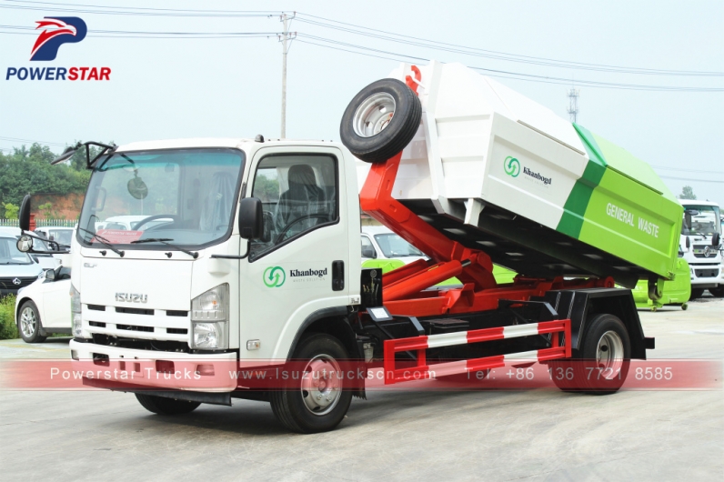 Mongolia Arm-Roll Refuse Truck Isuzu for sale