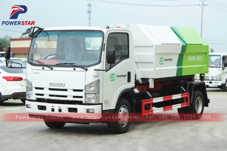 Mongolia Arm-Roll Refuse Truck Isuzu for sale