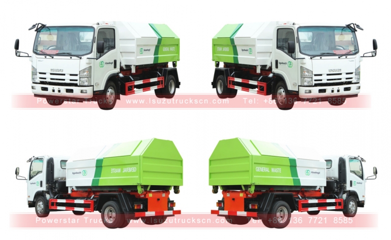 Mongolia Arm-Roll Refuse Truck Isuzu for sale