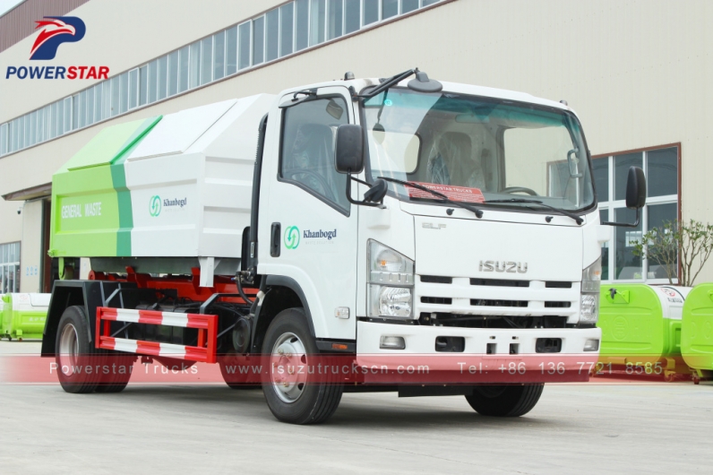 Mongolia Arm-Roll Refuse Truck Isuzu for sale
