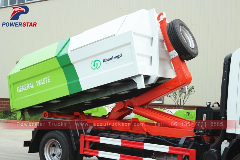 Mongolia Arm-Roll Refuse Truck Isuzu for sale