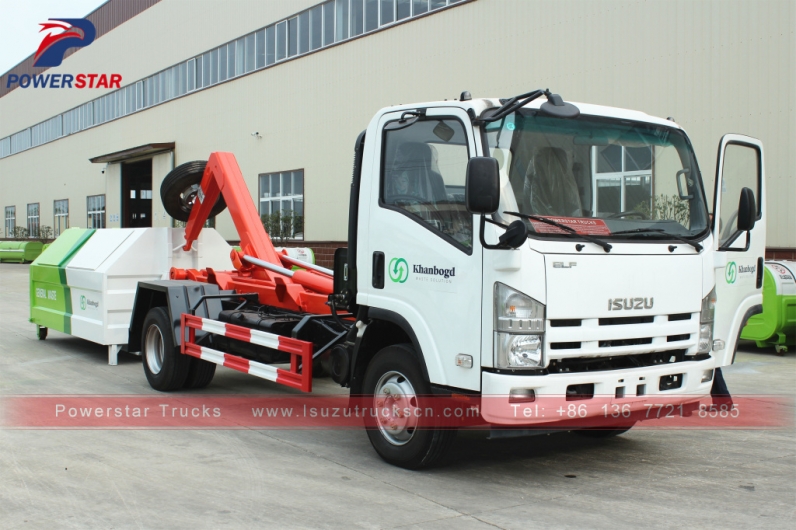 Mongolia Arm-Roll Refuse Truck Isuzu for sale
