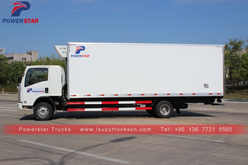 Japan 4x2 diesel refrigerated truck 10-15ton freezer truck for sale