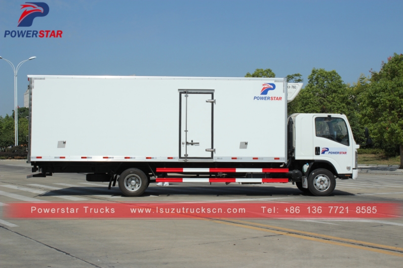 Japan 4x2 diesel refrigerated truck 10-15ton freezer truck for sale