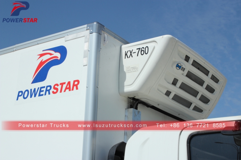 Japan 4x2 diesel refrigerated truck 10-15ton freezer truck for sale