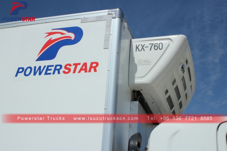 Japan 4x2 diesel refrigerated truck 10-15ton freezer truck for sale