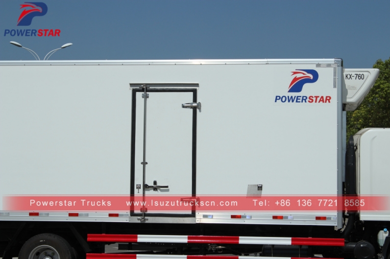 Japan 4x2 diesel refrigerated truck 10-15ton freezer truck for sale