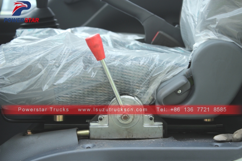 Mongolia isuzu Container removable garbage truck for sale