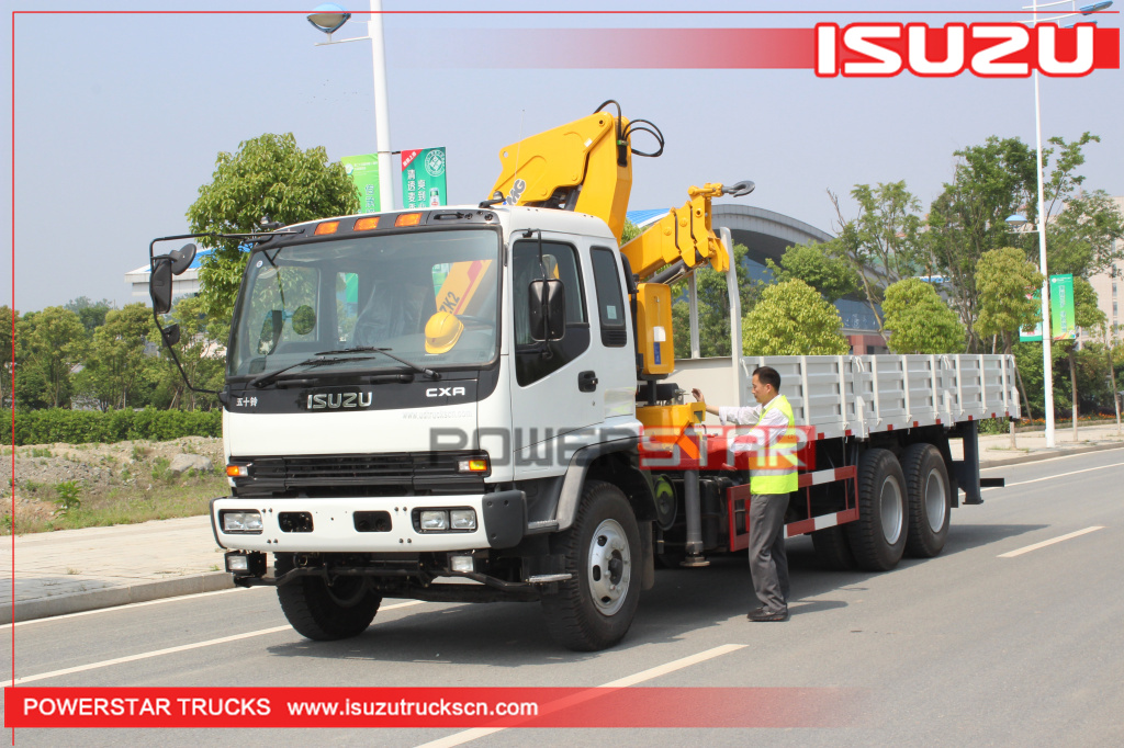 ISUZU Boom truck crane