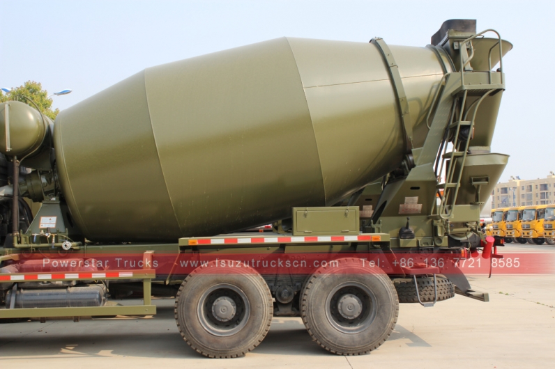 GIGA ISUZU 14cbm 16cbm ISUZU Transit Mixer Tank Concrete Truck
