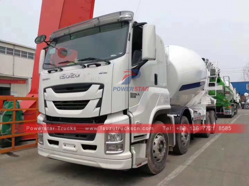 GIGA ISUZU 14cbm 16cbm ISUZU Transit Mixer Tank Concrete Truck