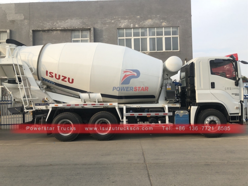 GIGA ISUZU 14cbm 16cbm ISUZU Transit Mixer Tank Concrete Truck