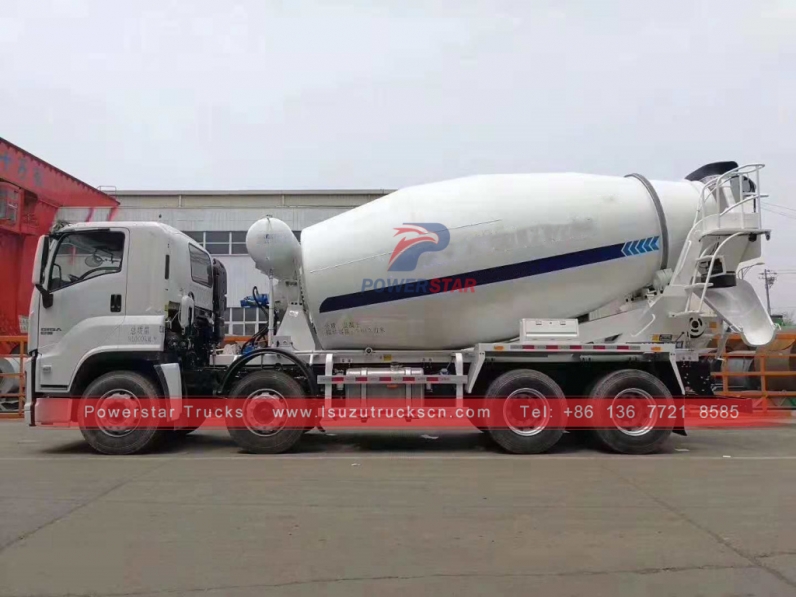 GIGA ISUZU 14cbm 16cbm ISUZU Transit Mixer Tank Concrete Truck