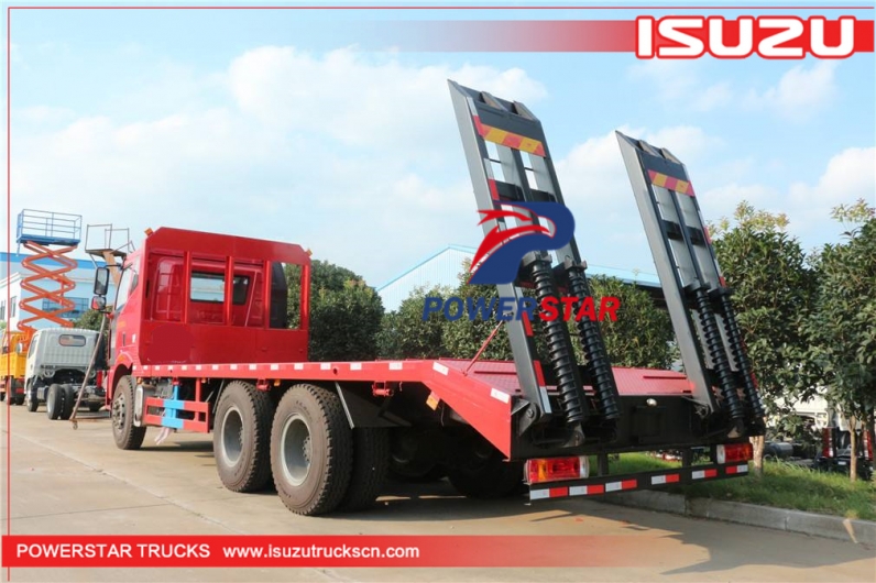 ISUZU GIGA Excavator carrier self loader for sale