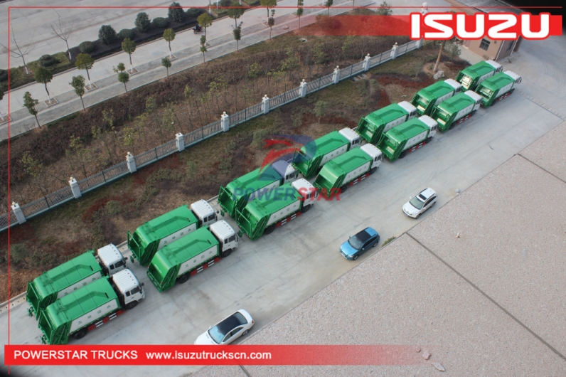 Isuzu GIGA Compression Garbage Truck for sale