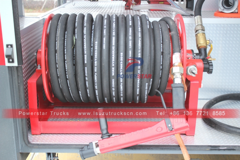 ISUZU GIGA Brand water foam fire engine trucks