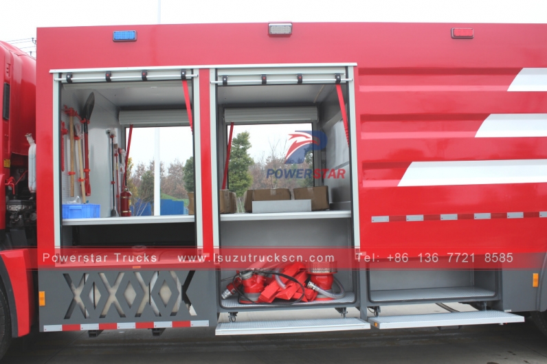 ISUZU GIGA Brand water foam fire engine trucks