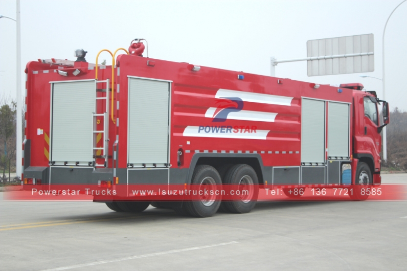 ISUZU GIGA Brand water foam fire engine trucks