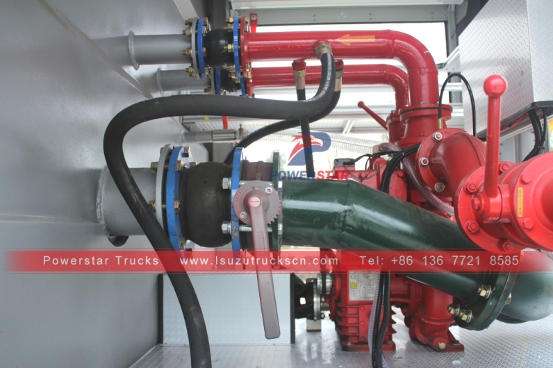 ISUZU GIGA Brand water foam fire engine trucks