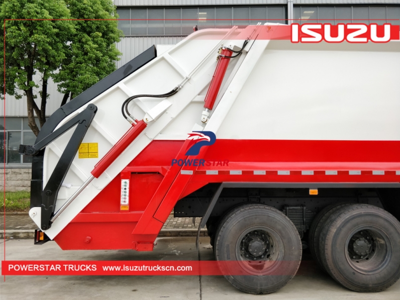 Japan ISUZU Refuse Garbage Trucks GIGA Waste Disposal Vehicles,