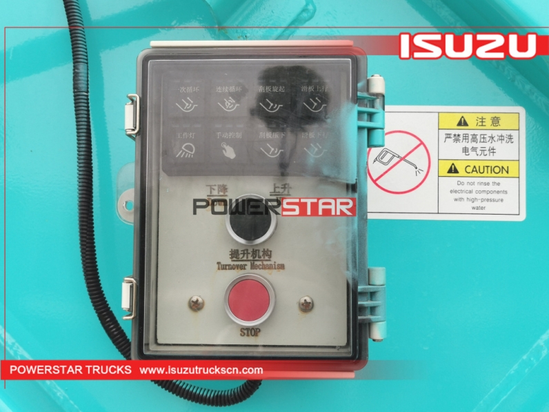 Philippines Isuzu Rear Loader Refuse Trcuk