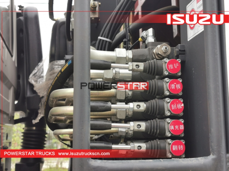 Philippines Isuzu Rear Loader Refuse Trcuk