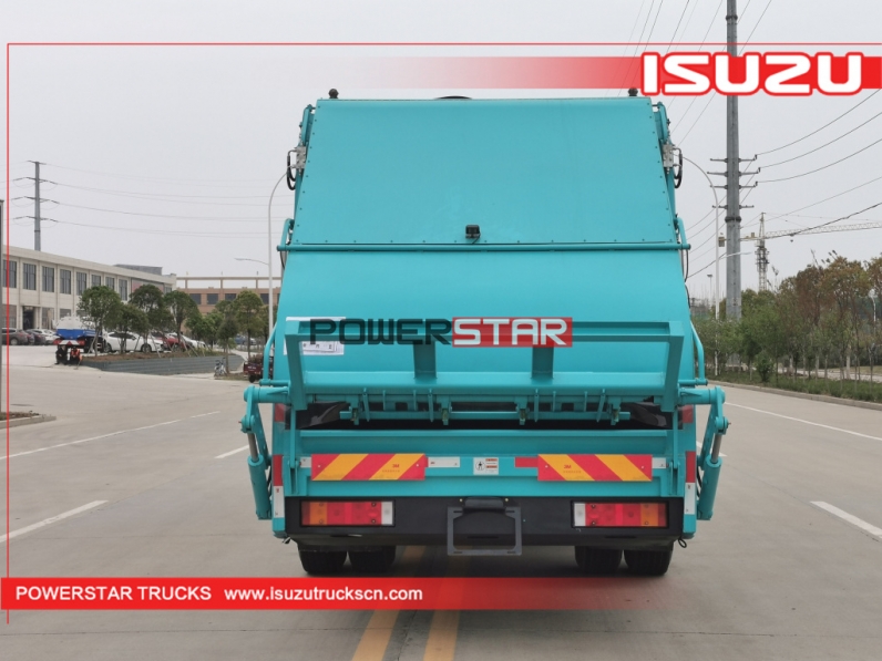 Philippines Isuzu Rear Loader Refuse Trcuk