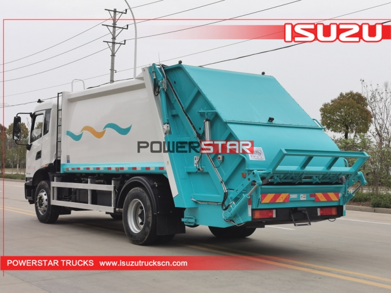 Philippines Isuzu Rear Loader Refuse Trcuk