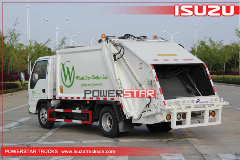 Rear loader garbage truck super structure kit
