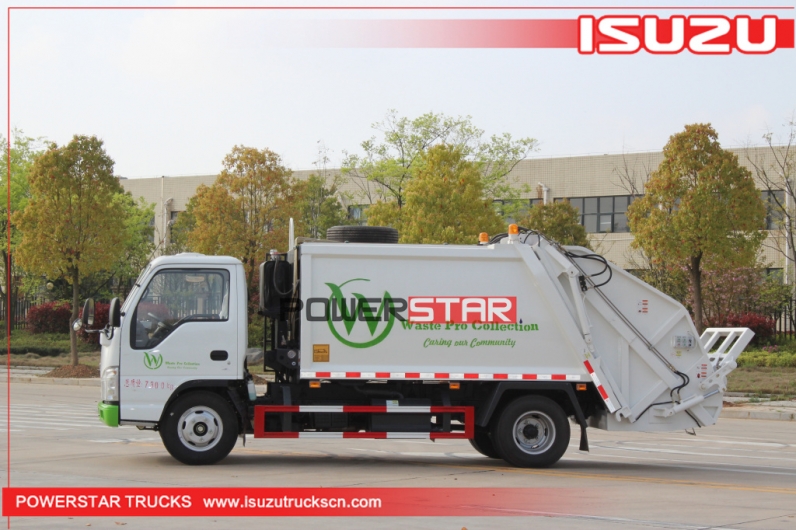 Rear loader garbage truck super structure kit