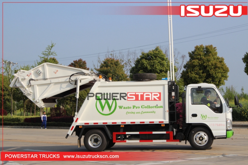 Rear loader garbage truck super structure kit