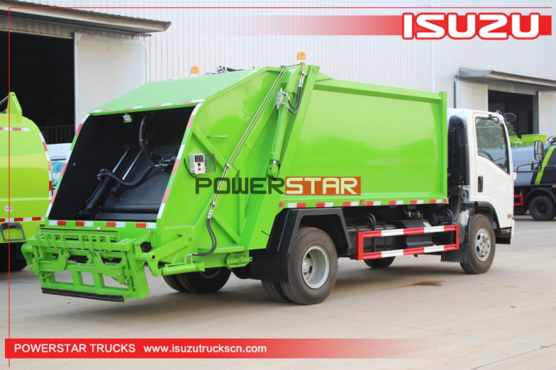 Isuzu 4X2 Truck Refuse Compactor Body for sale