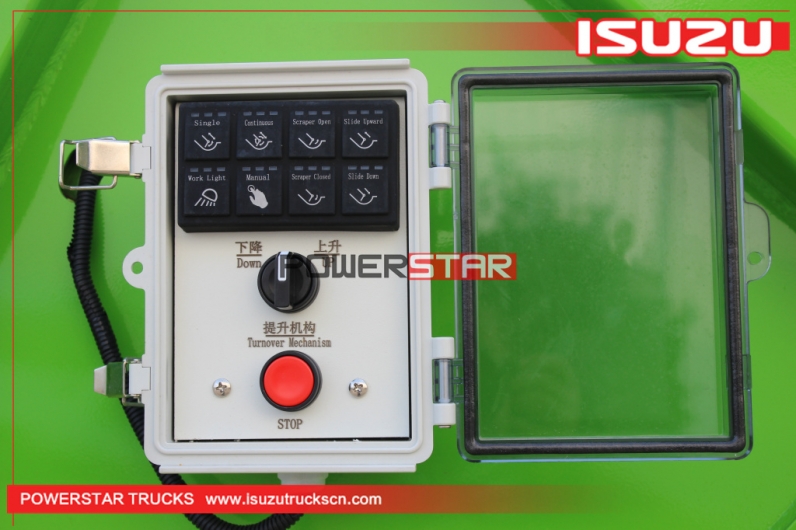 Isuzu 4X2 Truck Refuse Compactor Body for sale