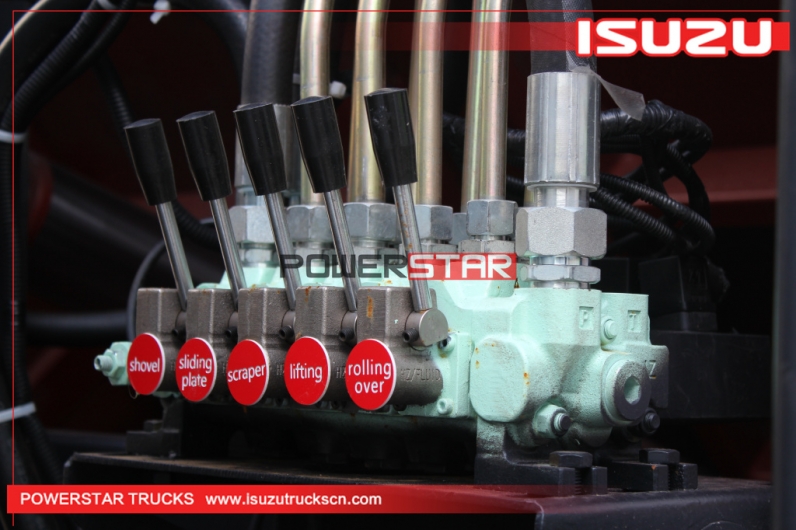 Isuzu 4X2 Truck Refuse Compactor Body for sale