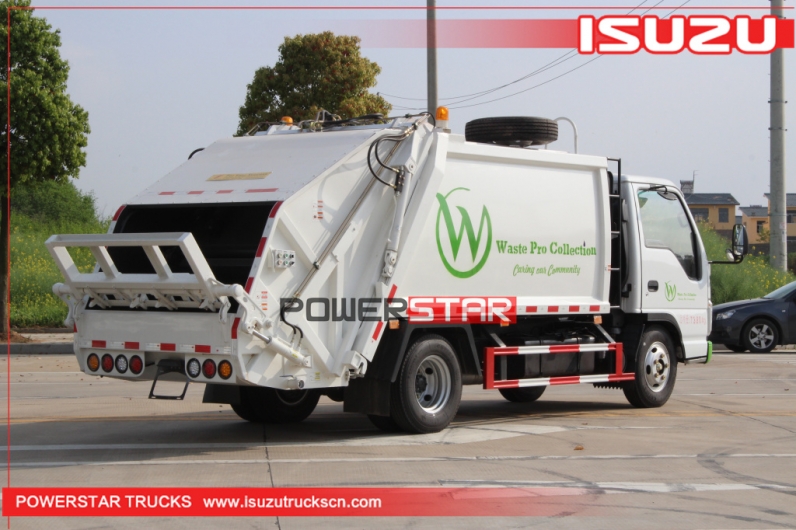 Rear loader garbage truck super structure kit