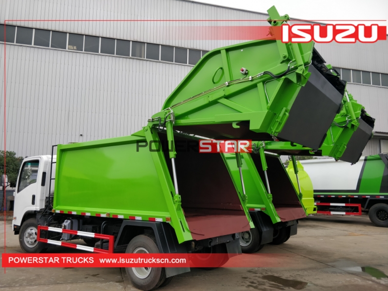 Isuzu 4X2 Truck Refuse Compactor Body for sale